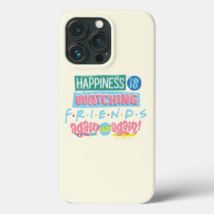 Case-Mate iPhone Case Le bonheur est de regarder FRIENDS™ encore et enco