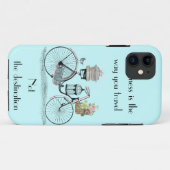 Coques Case-Mate iPhone Le bonheur est la manière que vous voyagez iphone (Dos (Horizontal))