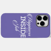Coques Case-Mate iPhone Le Bonheur Est Un Travail Intérieur (Verso (horizontal))