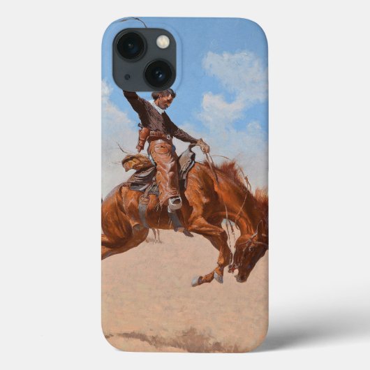 Coques Case-Mate iPhone Le Bronco Buster (par Frederic Remington) (Verso)