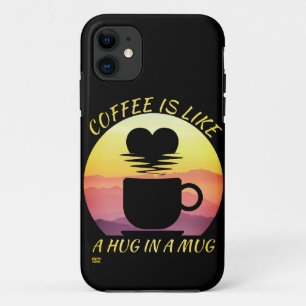 Case-Mate iPhone CASE "LE CAFÉ EST COMME UN HUG DANS UN BOUG"