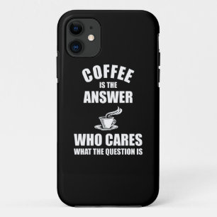 Case-Mate iPhone Case Le Café Est La Réponse