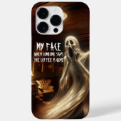Coques Case-Mate iPhone Le café est parti ! (Verso)