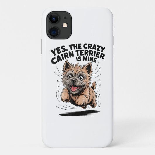Coques Case-Mate iPhone Le Cairn Terrier fou est à moi (Dos)