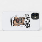 Coques Case-Mate iPhone Le Cairn Terrier fou est à moi (Dos (Horizontal))