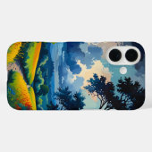 Coques Case-Mate iPhone Le calme avant la tempête (Verso (horizontal))