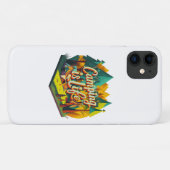 Coques Case-Mate iPhone Le camping c'est la vie (Dos (Horizontal))
