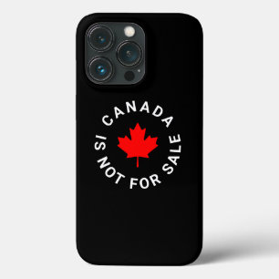 Case-Mate iPhone Case Le Canada n'est pas à vendre typographie feuille d