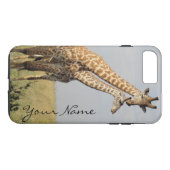 Coques Case-Mate iPhone Le cas plus de l'iPhone 7 de famille de girafe (Dos (Horizontal))