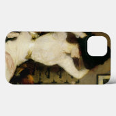 Coques Case-Mate iPhone Le Casquette noir (Verso (horizontal))