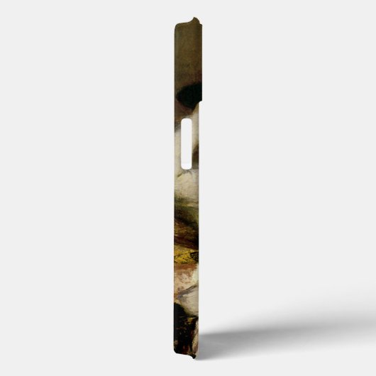 Coques Case-Mate iPhone Le Casquette noir (Verso / Droite)