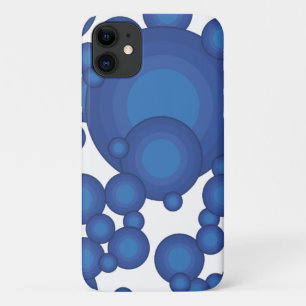 Case-Mate iPhone Case Le cercle de style des années Blue 70