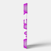 Coques Case-Mate iPhone Le cercle de style Violet des années 70 (Verso / Droite)
