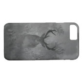 Coques Case-Mate iPhone Le Cerf Dans La Mist (Dos (Horizontal))