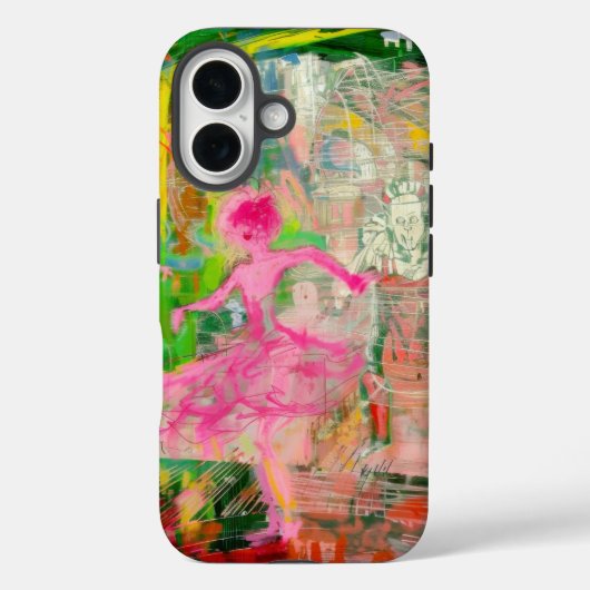 Coques Case-Mate iPhone Le Chaos Stalker - Neon Ballet (Verso)