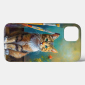 Coques Case-Mate iPhone Le Chat Artistique (Verso (horizontal))
