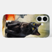 Coques Case-Mate iPhone Le chat de l'alchimiste (Verso (horizontal))