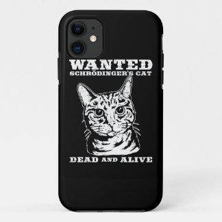 Coque iPhone 11 Le chat de Schrodinger a voulu des morts ou vivant