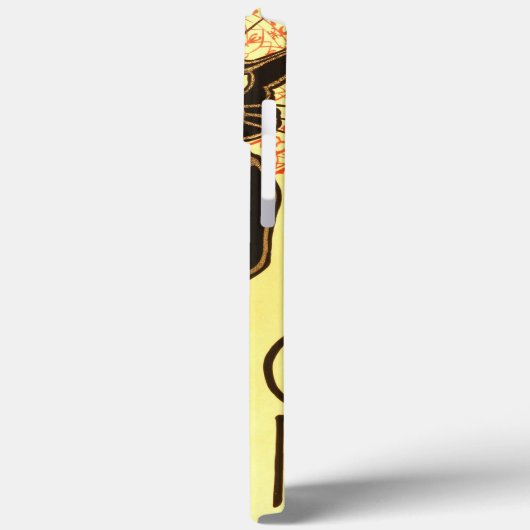 Coques Case-Mate iPhone Le chat noir,Original billboard (Verso / Gauche)