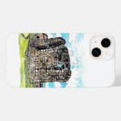 Coques Case-Mate iPhone Le château gallois (Verso (horizontal))