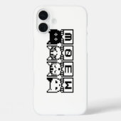 COQUES Case-Mate iPhone LE CHATS M30W 8 BITS (Verso)