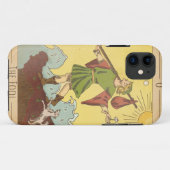 Coques Case-Mate iPhone Le chien fou grand arcana tarot carte chien en dét (Dos (Horizontal))