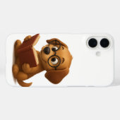 Coques Case-Mate iPhone Le chien intelligent de demain (Verso (horizontal))