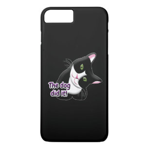 Coque iPhone 8 Plus/7 Plus Le chien l'a fait Chat
