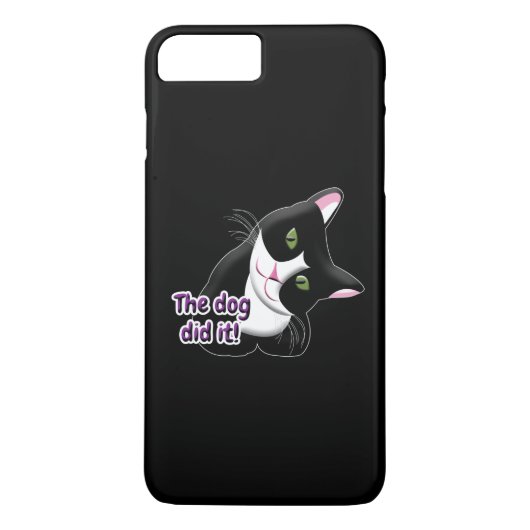 Coques Case-Mate iPhone Le chien l'a fait Chat (Dos)