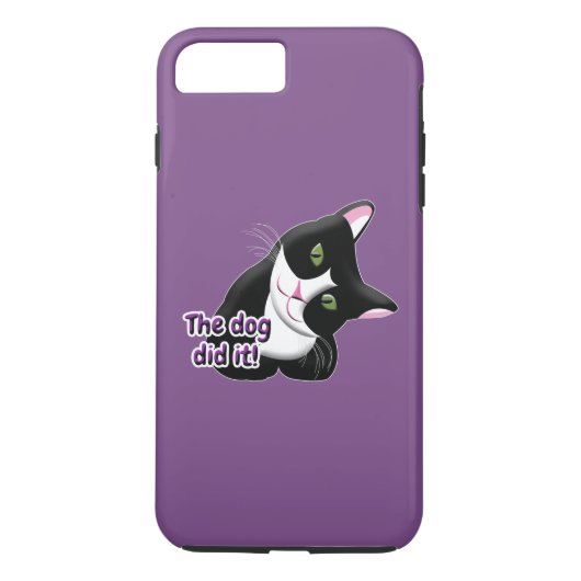 Coques Case-Mate iPhone Le chien l'a fait Chat (Dos)