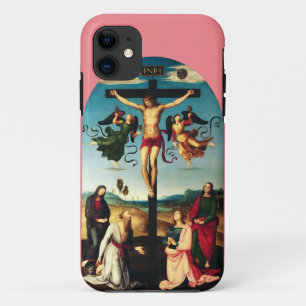 Case-Mate iPhone Case Le Christ crucifié avec la Vierge Marie