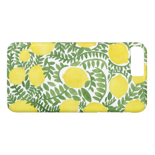Coques Case-Mate iPhone Le citron frais (Dos (Horizontal))