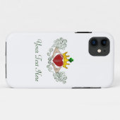 Coques Case-Mate iPhone Le Claddagh (couleur complète) (Dos (Horizontal))