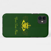 Coques Case-Mate iPhone Le Claddagh (Or) (Dos (Horizontal))