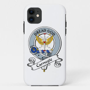 Coque iPhone 11 Le clan de Carnegie Badge