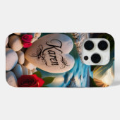 Coques Case-Mate iPhone Le coeur de Karen au bord de la rivière (Verso (horizontal))