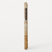 Coques Case-Mate iPhone Le coeur et les artères bronchiques Gem Monogramme (Dos/Gauche)