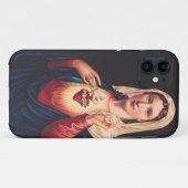 Coques Case-Mate iPhone Le Cœur immaculé de Marie (Dos (Horizontal))