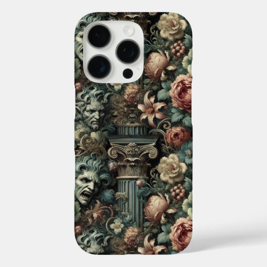 Coques Case-Mate iPhone ⚰️ Le Conseil du chagrin - Gothique victorien (Verso)
