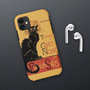Coque iPhone 11 Le Conversation Noir Theophile Steinlen