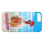 Coques Case-Mate iPhone Le coq Dude Chillin' à la plage dans les maillots  (Dos (Horizontal))