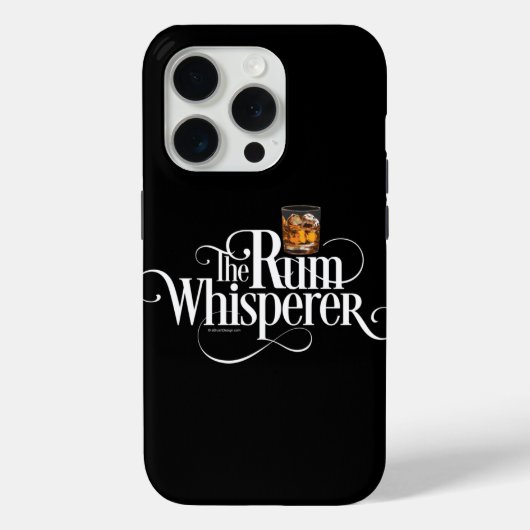 Coques Case-Mate iPhone Le Coque-coque iphone du rhum Whisperer (Verso)