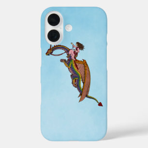 Coques iPhone 16 Le Coque-coque iphone -Mate du Rainbow Dragon