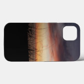 Coques Case-Mate iPhone Le coucher du soleil du lac Michigan (Verso (horizontal))