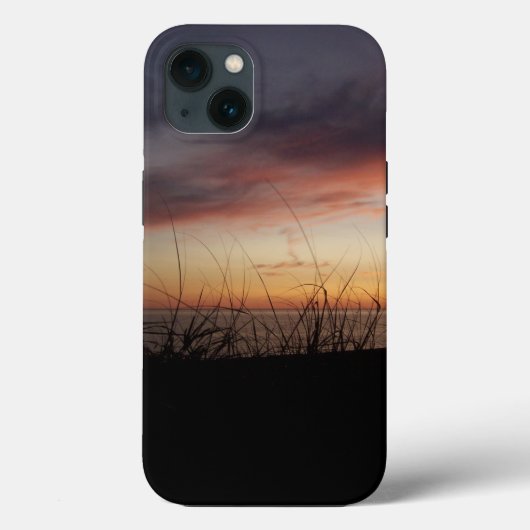 Coques Case-Mate iPhone Le coucher du soleil du lac Michigan (Verso)