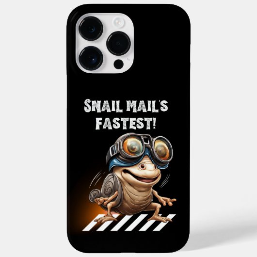 Coques Case-Mate iPhone Le courrier d'escargot le plus rapide (Verso)