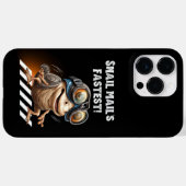 Coques Case-Mate iPhone Le courrier d'escargot le plus rapide (Verso (horizontal))