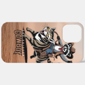 Coques Case-Mate iPhone Le cowboy de la créature (Retour (horizontal))