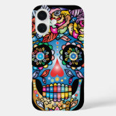 Coques Case-Mate iPhone Le crâne de sucre, Jour des morts (Verso)