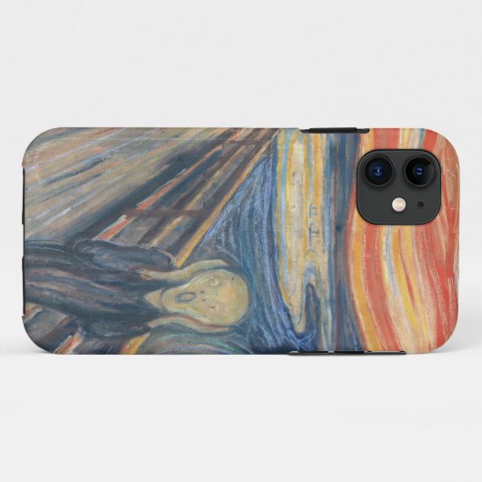 Coques Case-Mate iPhone Le cri de Munch (Dos (Horizontal))